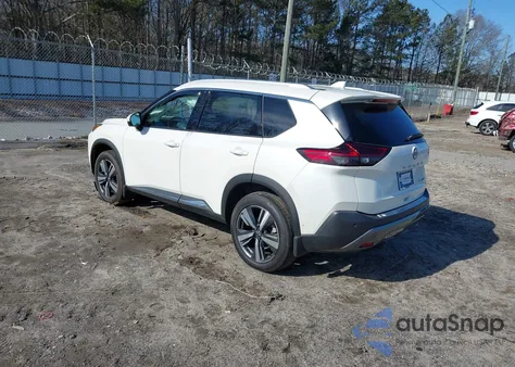 2022 Nissan Rogue Sl Intelligent Awd from USA, damaged, VIN 5N1BT3CB0NC731785